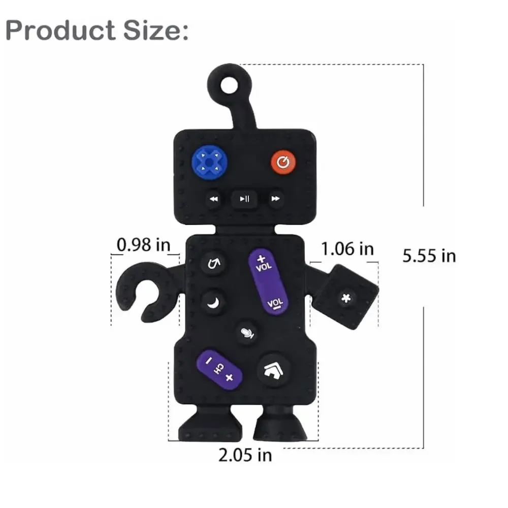 Baby Robot Shape Teether Toy
